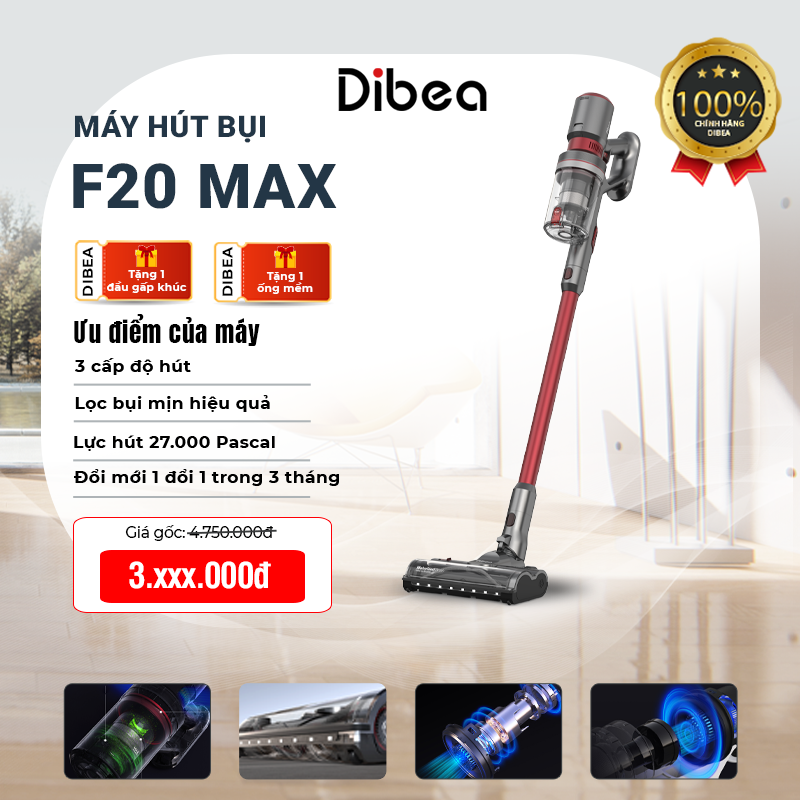 Máy hút bụi thông minh F20 Max